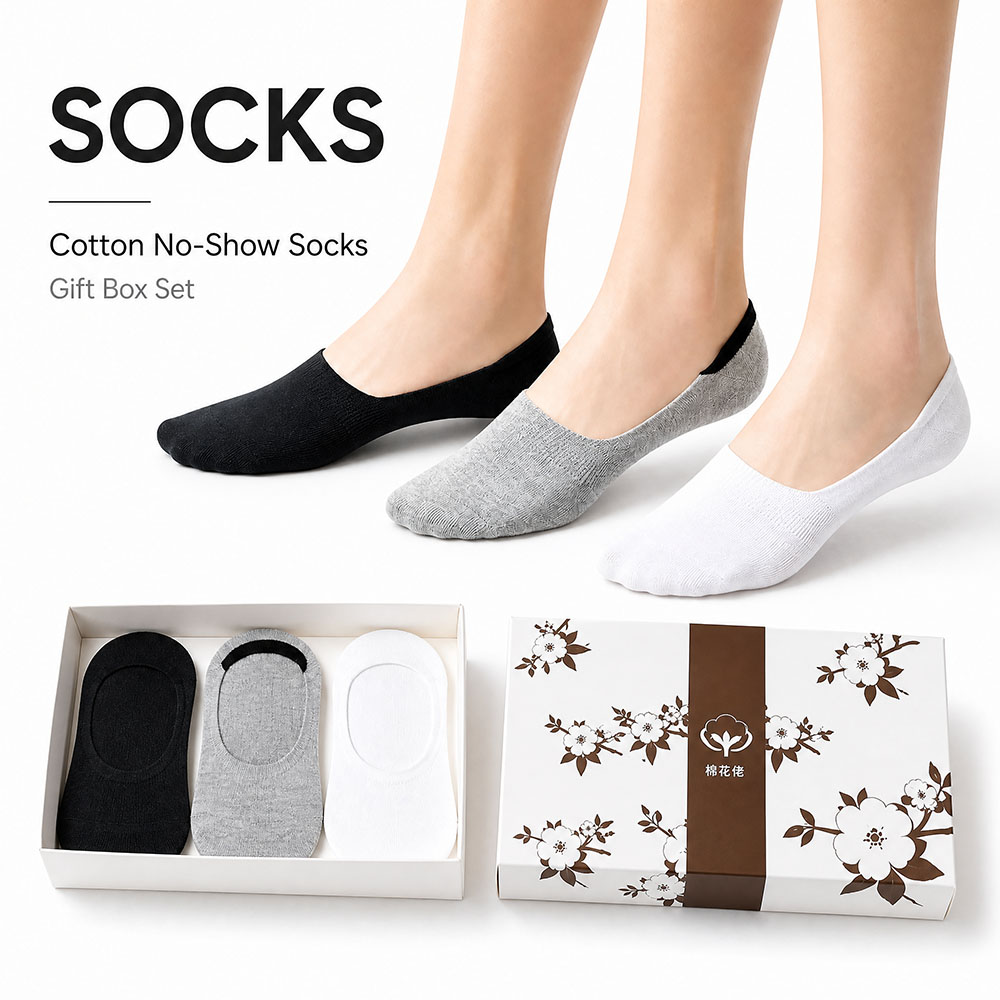 Invisibility Sock Loafer - 6 Paia di Calzini Invisibili Unisex