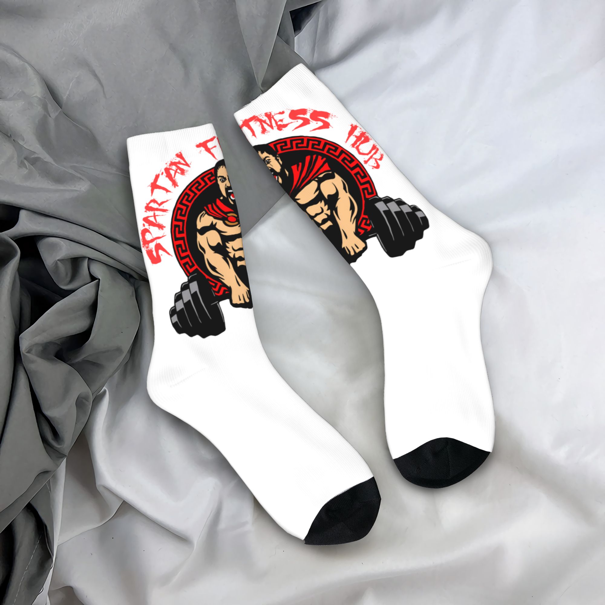 Dress Sock Men - Calzini Personalizzati Spartan Gym per Uomo,