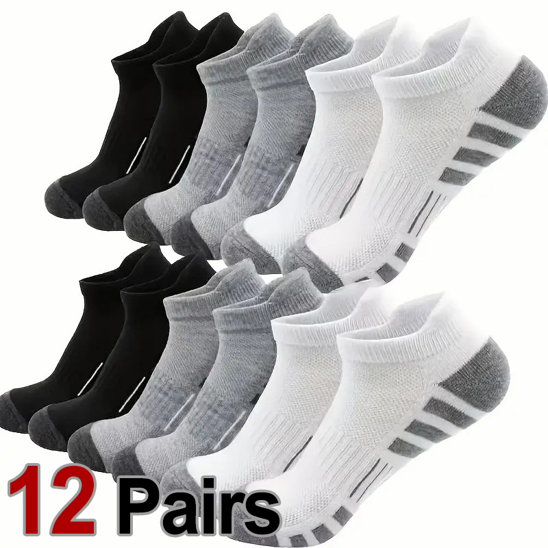 Ankle Brace Sock - 12 paia di calzini sportivi traspiranti