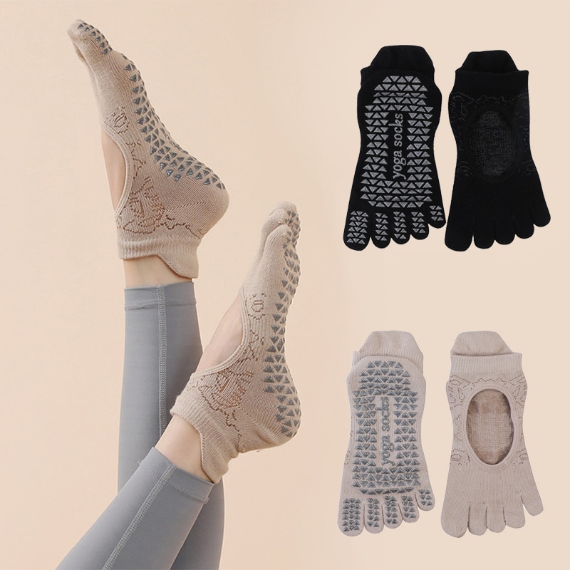 Grip Sock Yoga - Calzini da donna Yoga Toe calzini