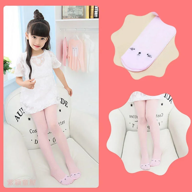 Tights Pantyhose Sheer - Collant per bambine con stampa Sweet