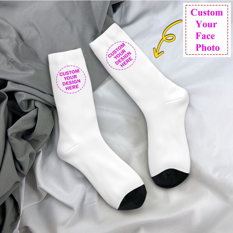 Dress Sock Men - Personalizza foto personalizzata Logo Testo Uomo
