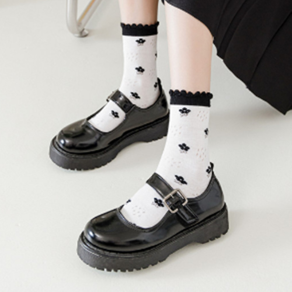 Donna pizzo fiore calzino cort - Invisibility Sock Loafer recensione e prezzo