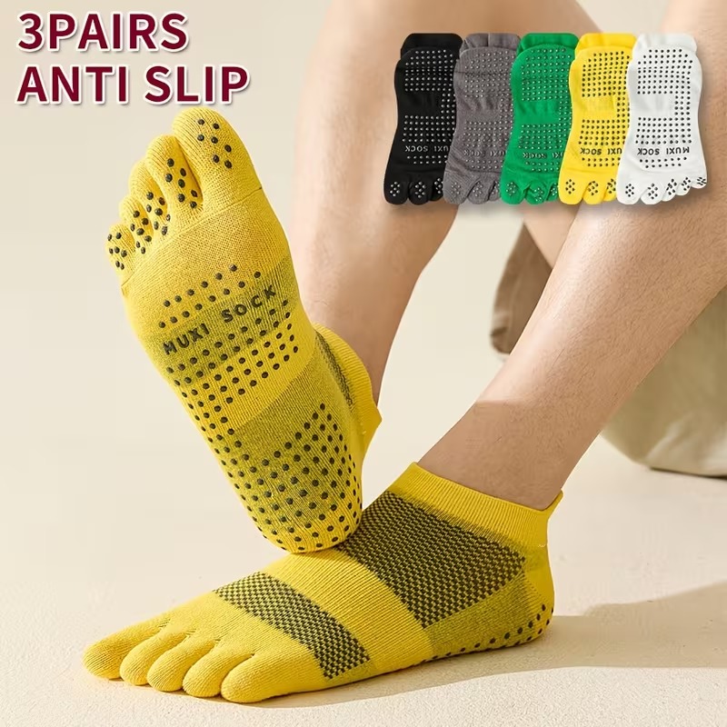 Calzini a 3 dita da uomo, 3 pa - Grip Sock Yoga recensione e prezzo