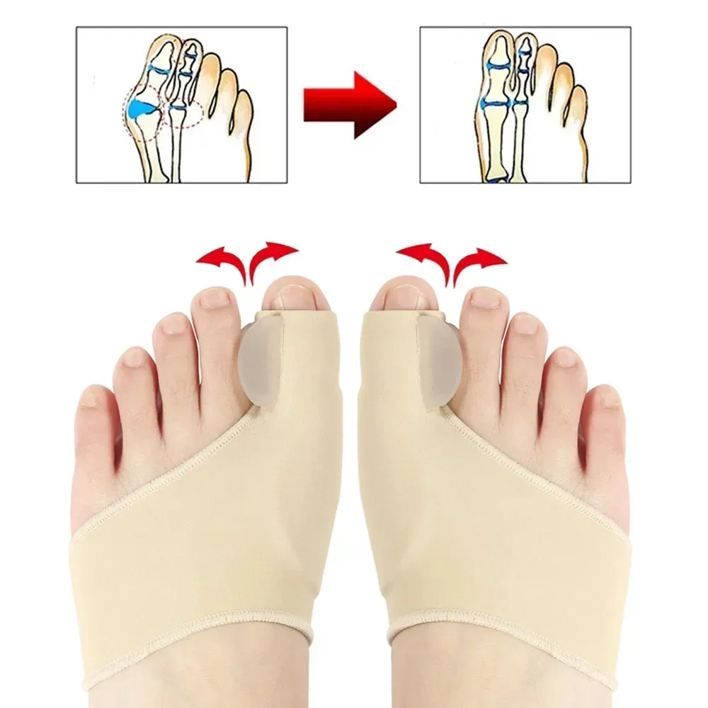 1/2Pair Toe Separator Alluce V - Ankle Brace Sock recensione e prezzo