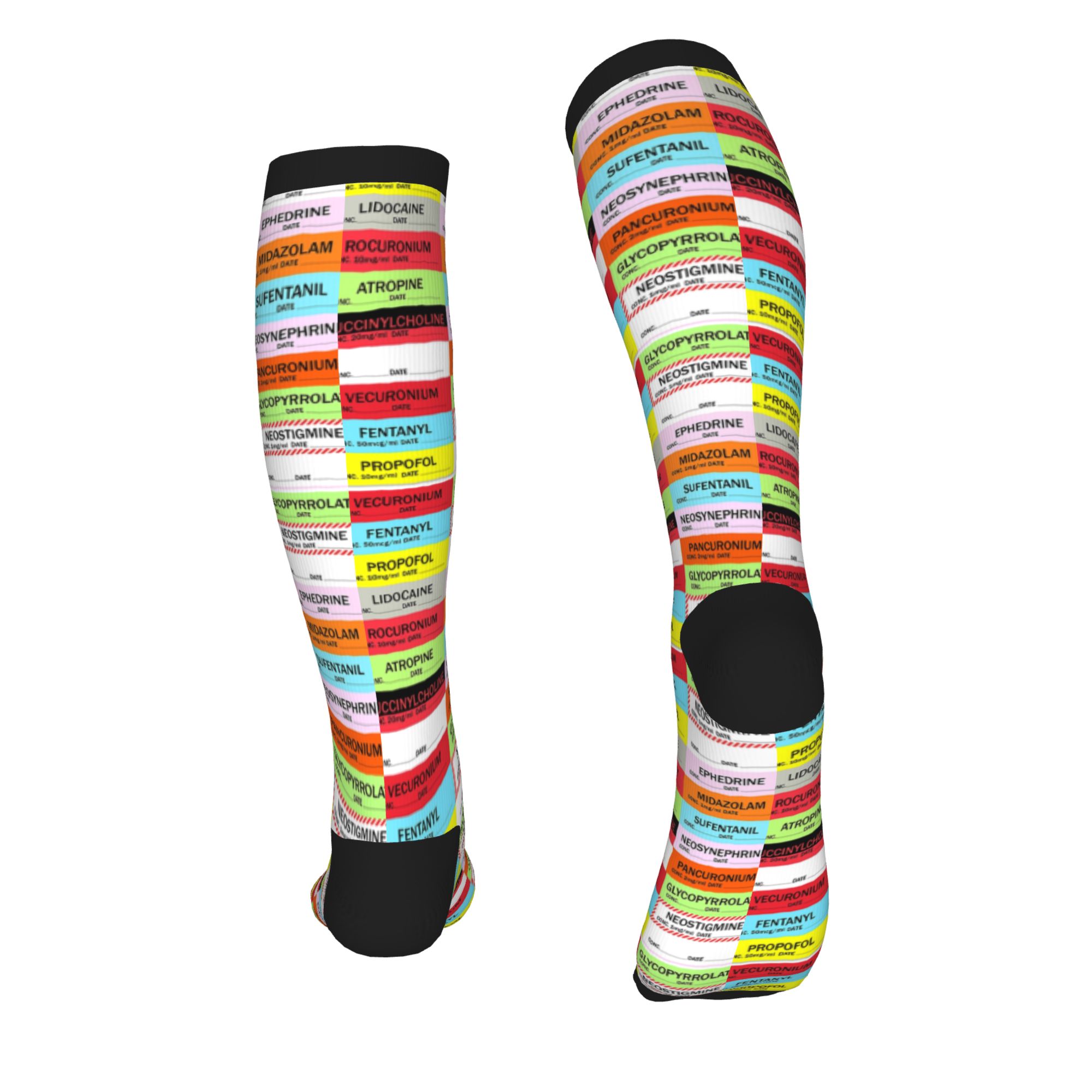 Calze Elastiche con Stampe Ori - Compression Sock Medical recensione e prezzo