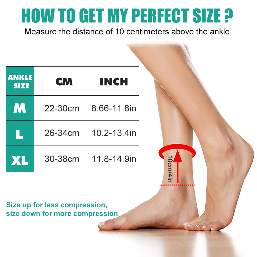 1 Paio di Calze di Supporto pe - Ankle Brace Sock recensione e prezzo
