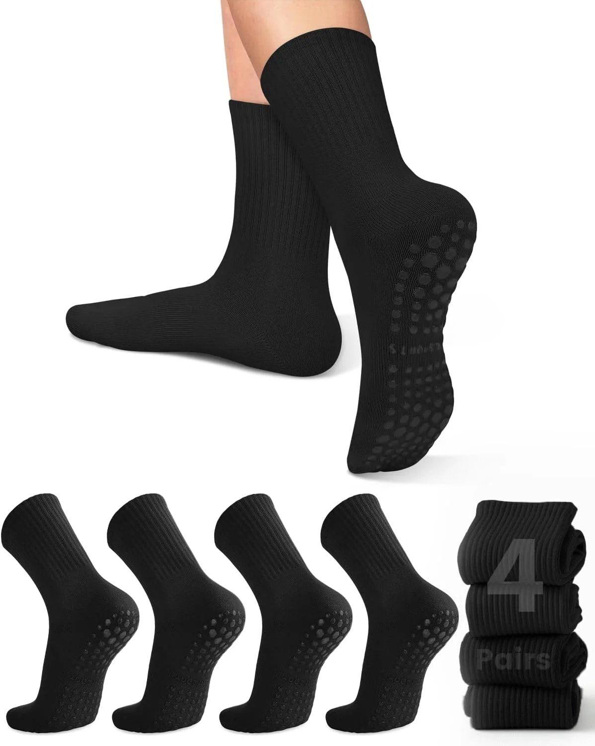 4 paia di calzini da yoga da d - Grip Sock Yoga recensione e prezzo