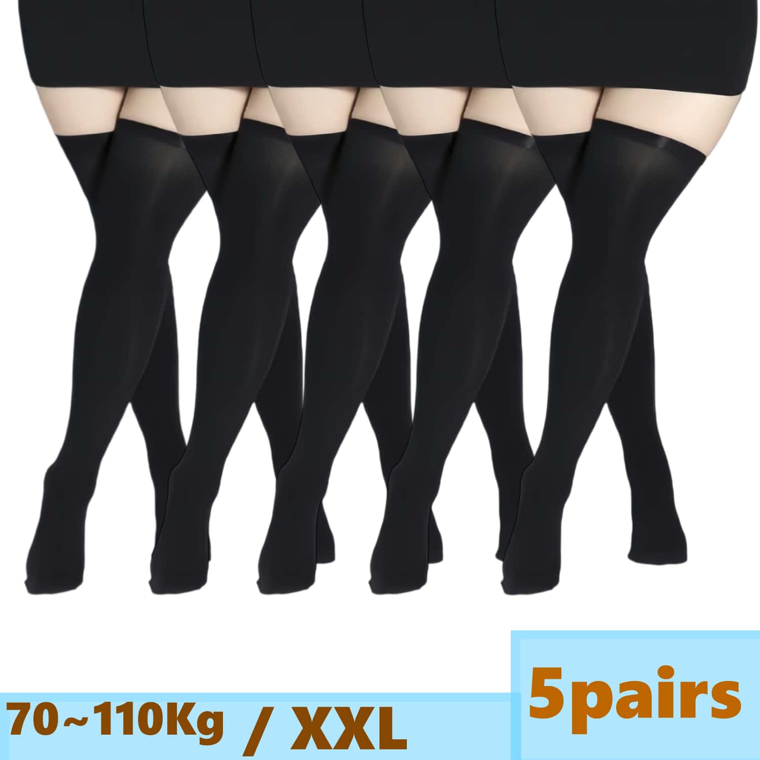 Calze al ginocchio in pizzo el - Thigh High Sock Stay Up recensione e prezzo