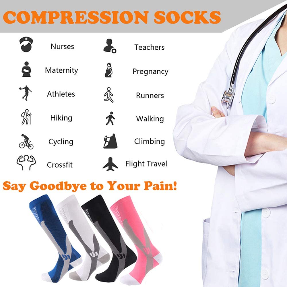 Brothock 3 paia per calzini a  - Compression Sock Medical recensione e prezzo