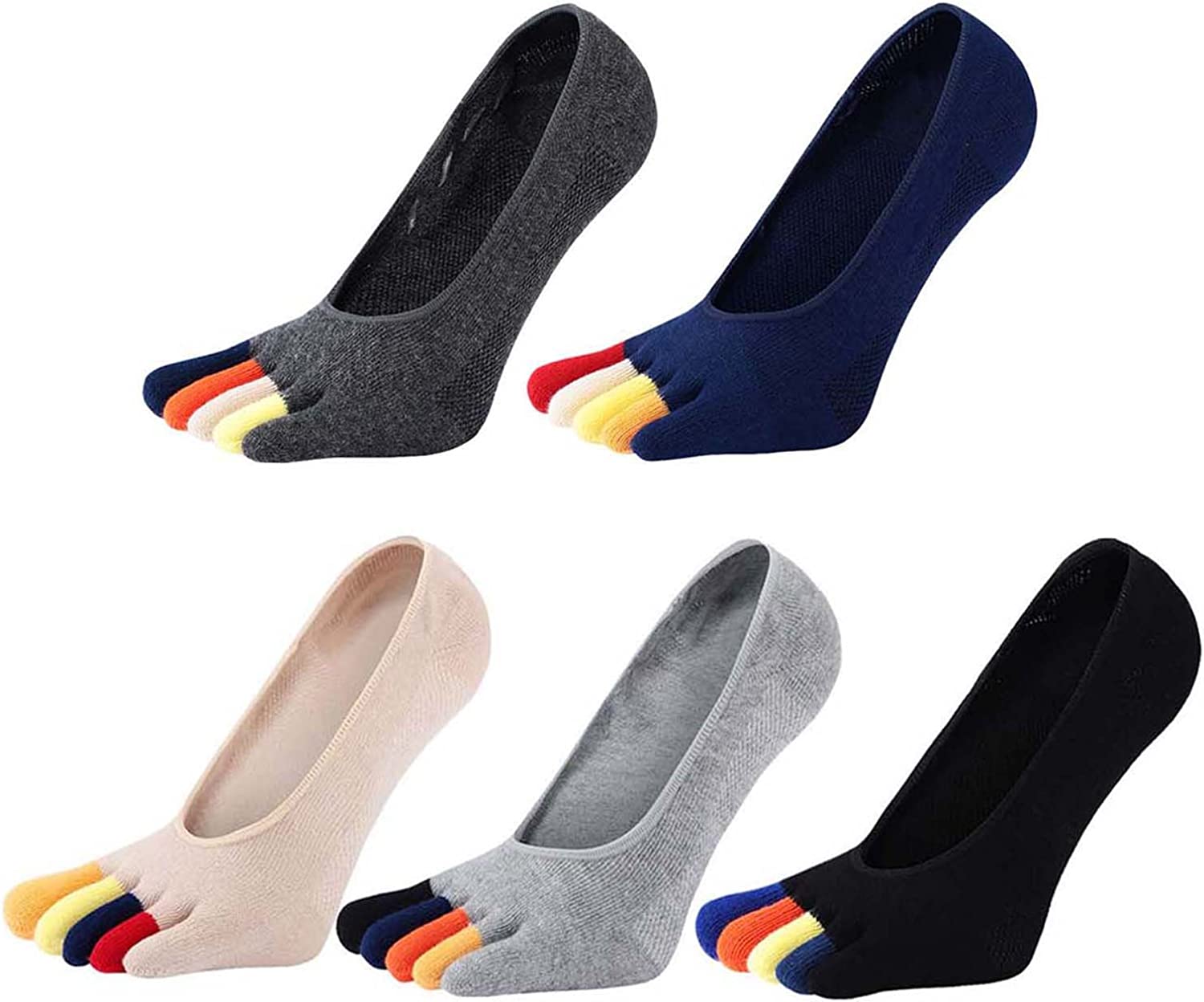 5 Paia di Calzini Invisibili d - Invisibility Sock Loafer recensione e prezzo
