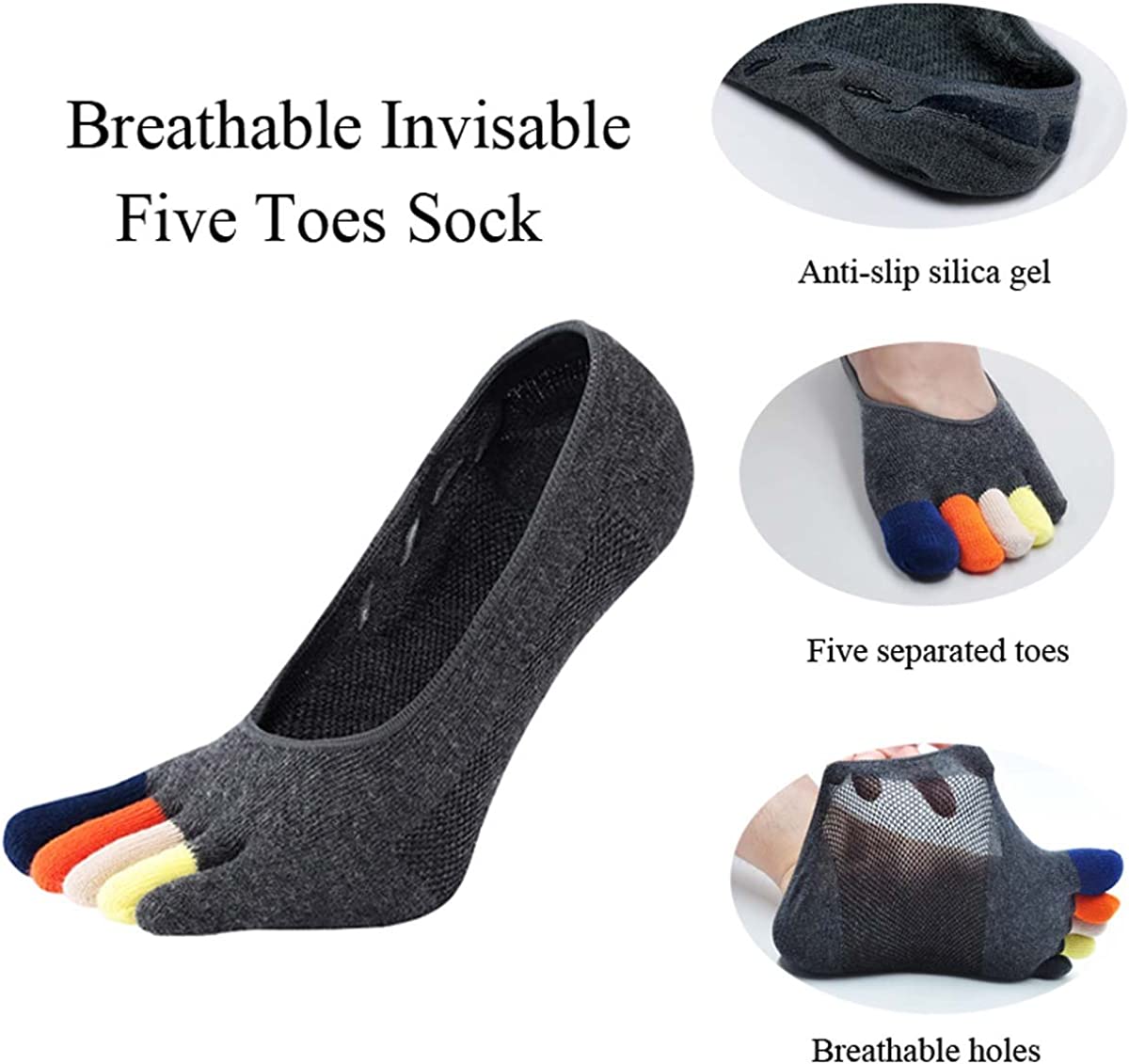 5 Paia di Calzini Invisibili d - Invisibility Sock Loafer recensione e prezzo