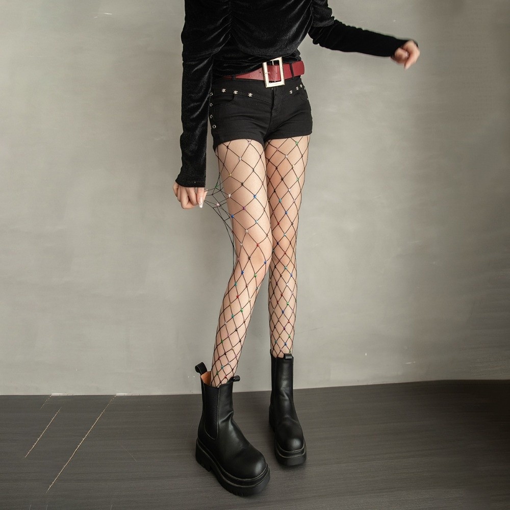 Collant a Rete Colorati Y2K co - Fishnet Stocking Women recensione e prezzo