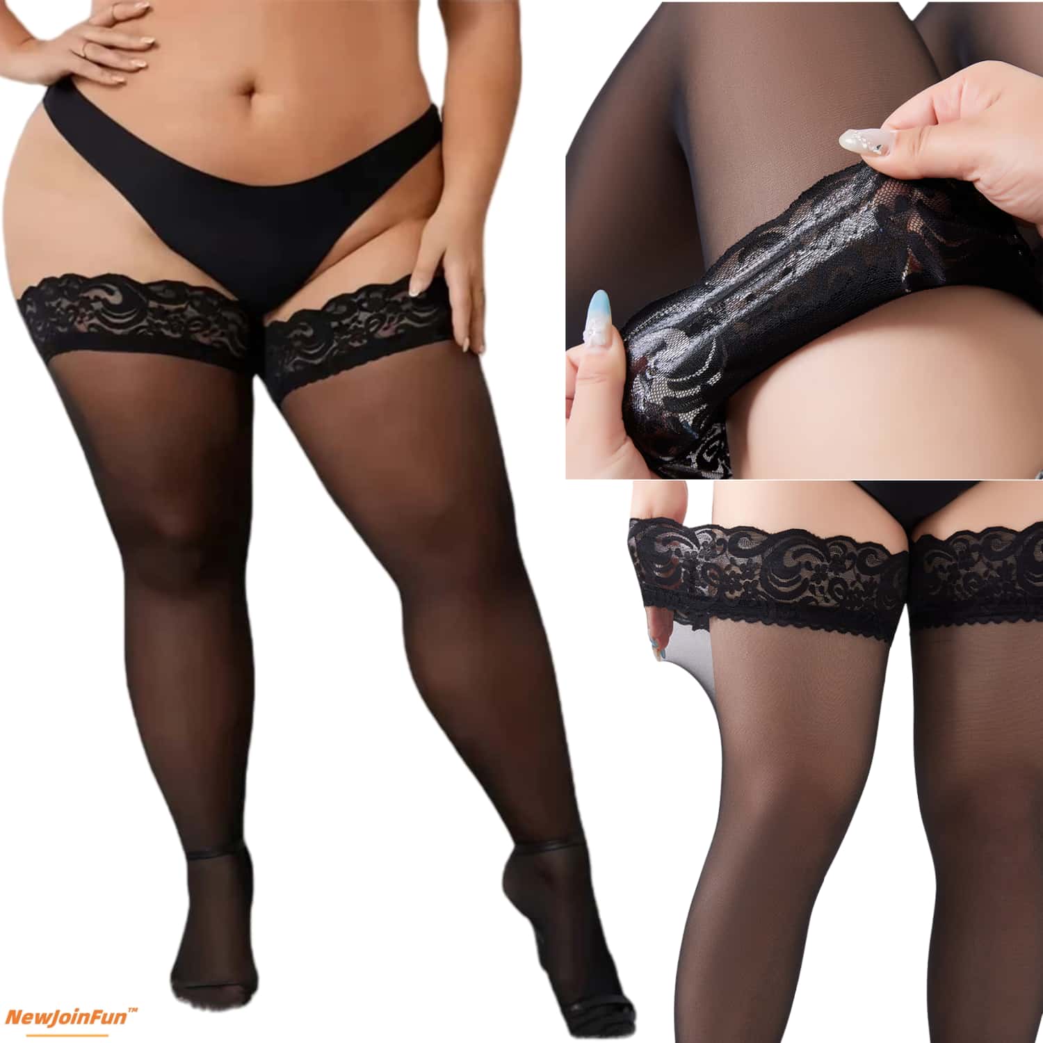 Set da 5 paia di calze lunghe  - Thigh High Sock Stay Up recensione e prezzo