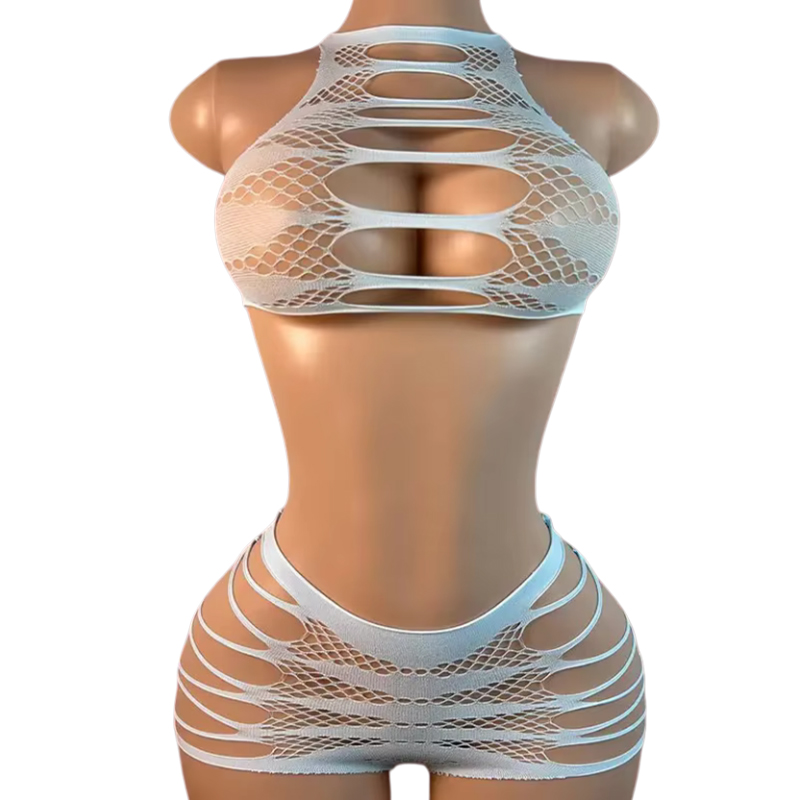Lingerie sexy + mutandine Inti - Fishnet Stocking Women recensione e prezzo