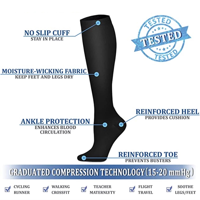 S-XXL Calzini a compressione U - Compression Sock Medical recensione e prezzo