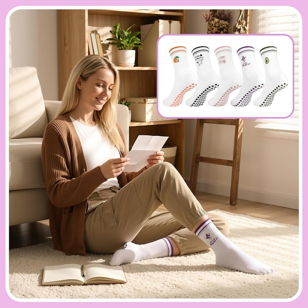 Calzini da yoga da donna con v - Grip Sock Yoga recensione e prezzo